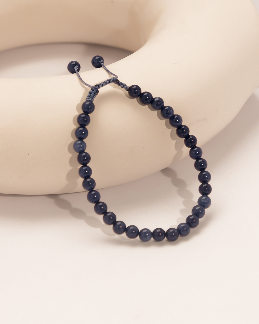 The Charcoal Loom Bracelet