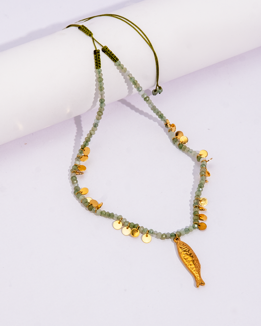 Aura Fish Adjustable Necklace