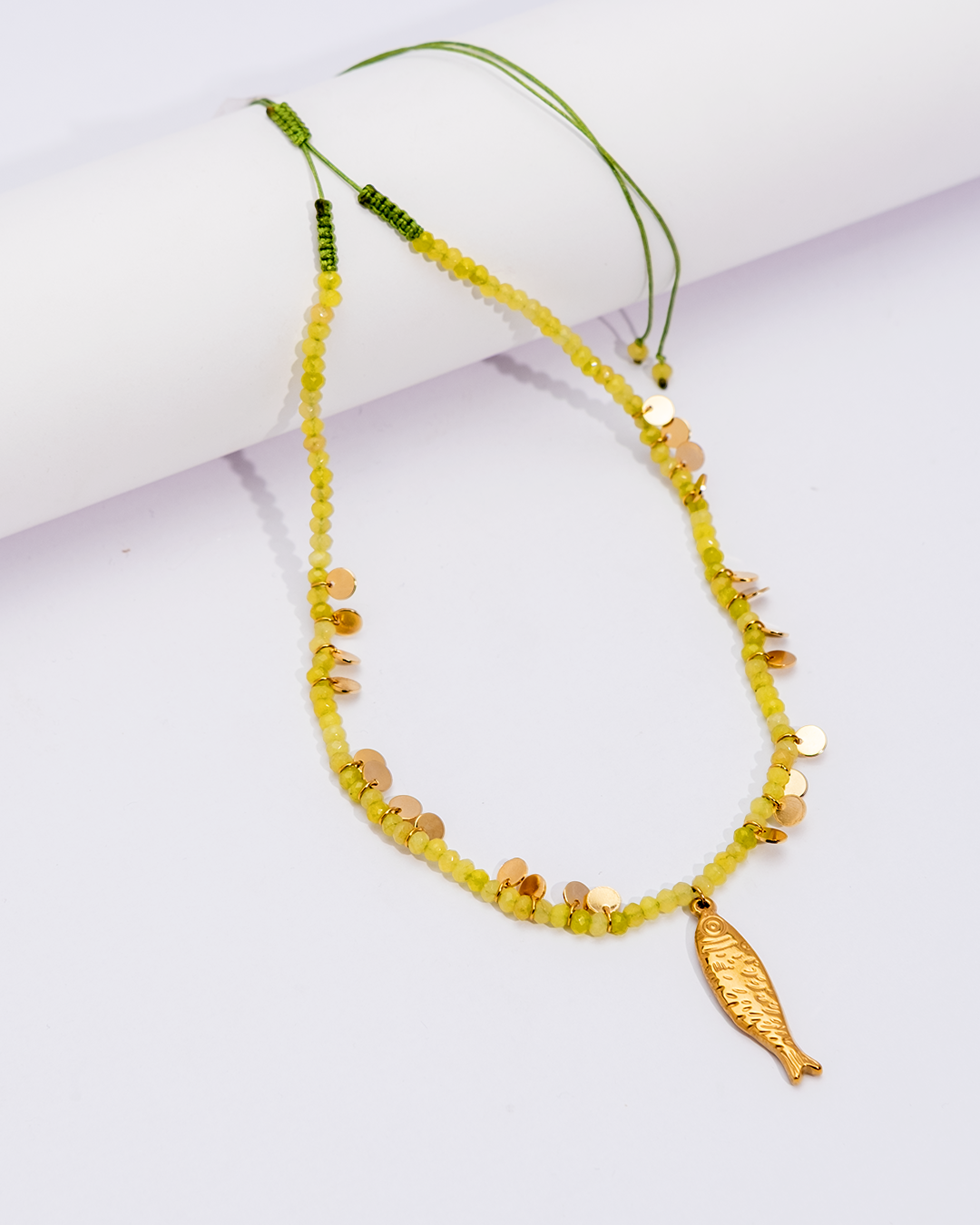 Aura Fish Adjustable Necklace