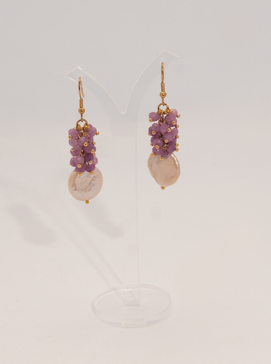 The Violet Tide Earrings