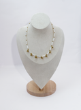 Alabaster Sunburst Necklace