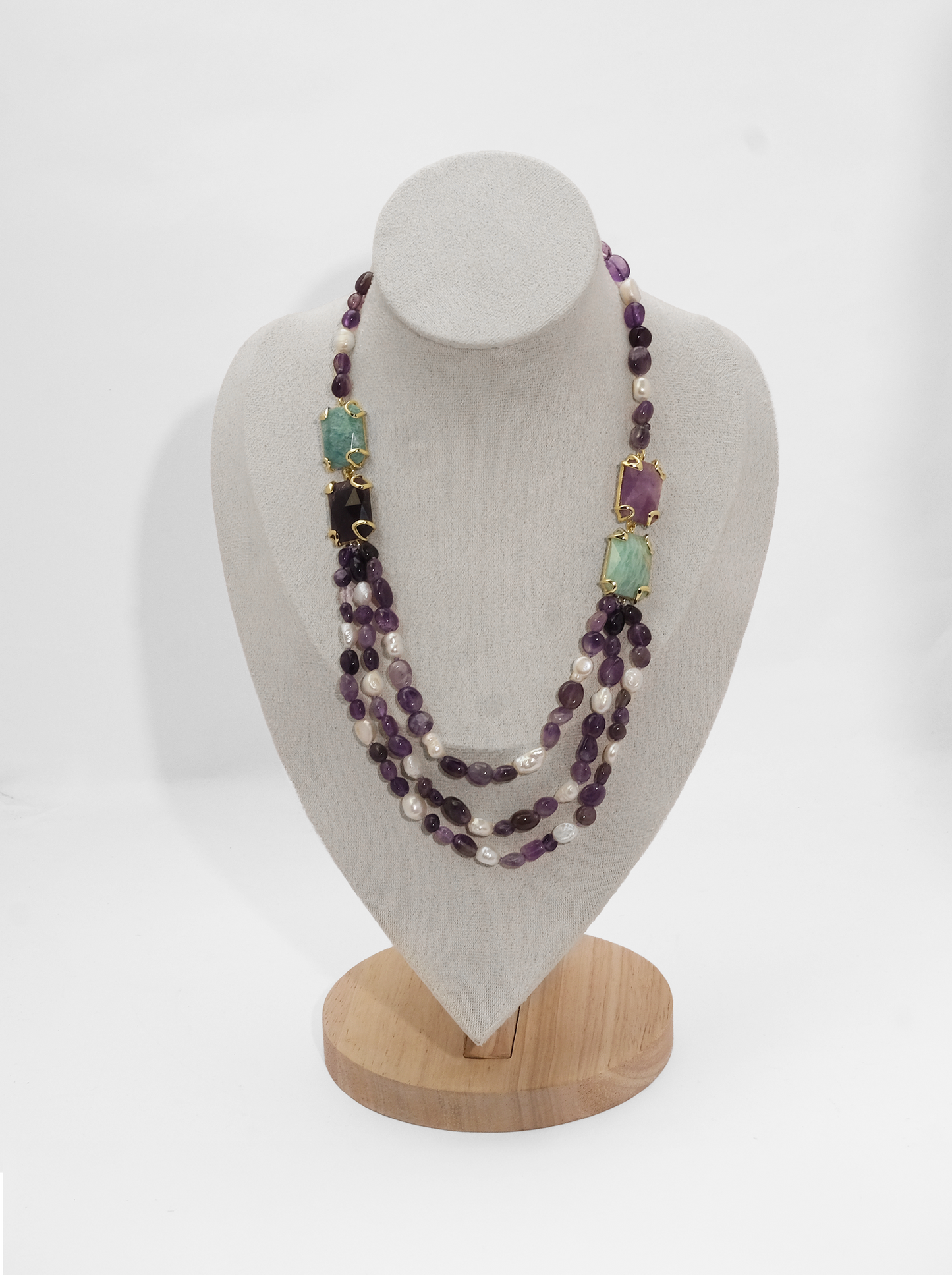 Empress Cascade Multi-Strand Necklace