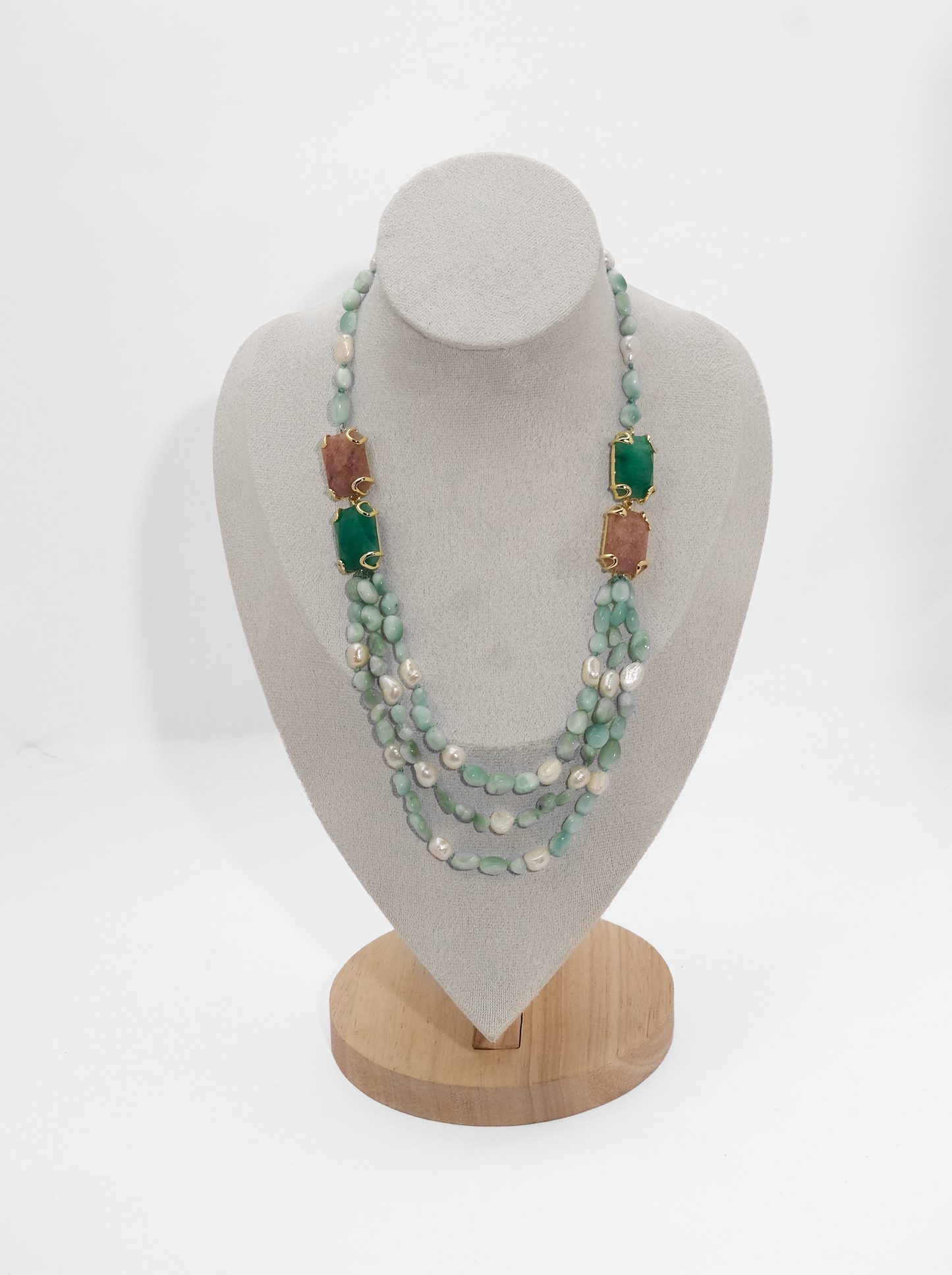 Empress Cascade Multi-Strand Necklace