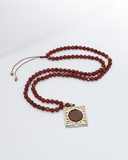 Terracotta Carnelian Misbaha