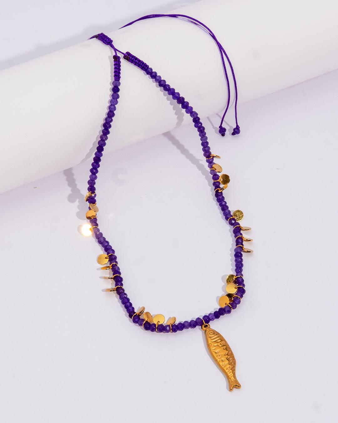 Aura Fish Adjustable Necklace