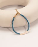 Ocean Breeze Agate & Pearl Bracelet