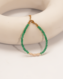The Mint Oasis Agate & Pearl Bracelet