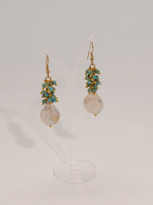 The Turquoise Tide Earrings