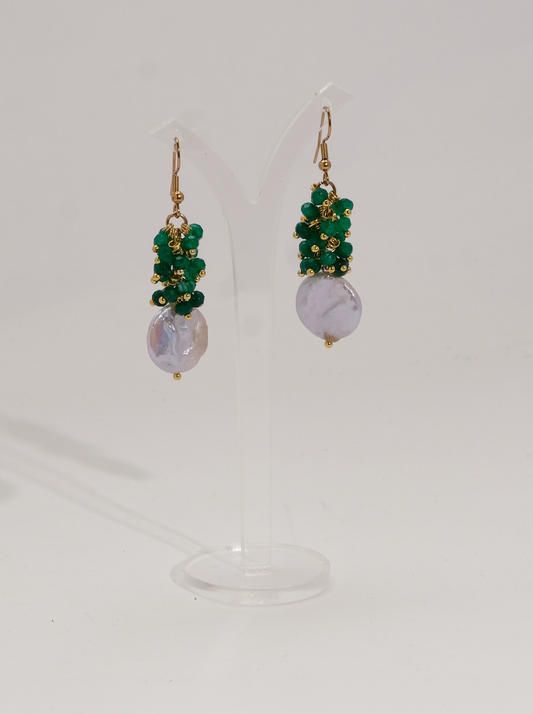 The Emerald Tide Earrings